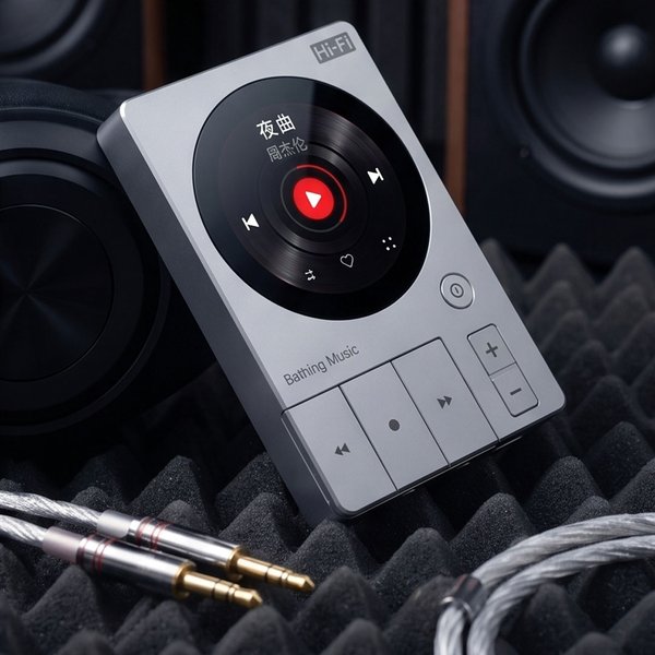 Lecteur MP3 HIFI sans perte 64 Go Famue BF30 DSD256 192 kHz 32 bits, design métallique à touches de piano, batterie 45H, écran 1,5 pouces, Bluetooth 5.3