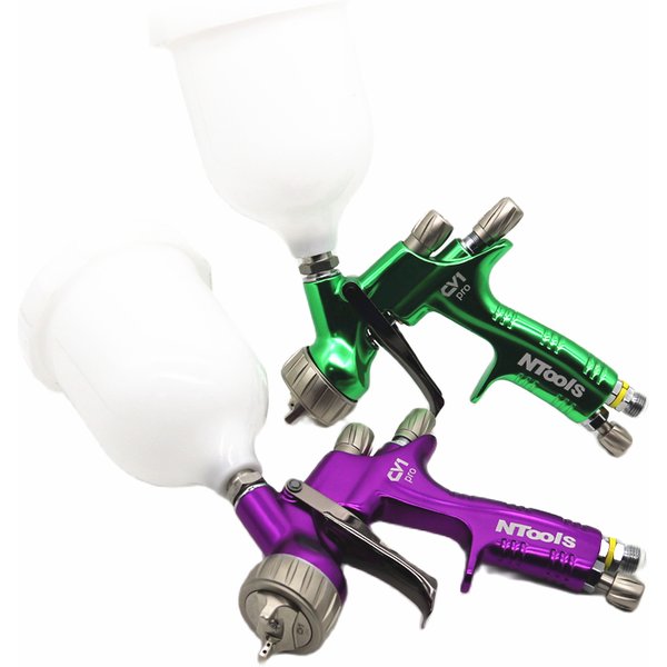 LVLP Paint Spray Gun 1.3mm Nozzle Air Spray Gun With 1.5mm Nozzle Varnish Paint Sprayer /Air Spray Gun/Air Tools/Two Nozzle Size