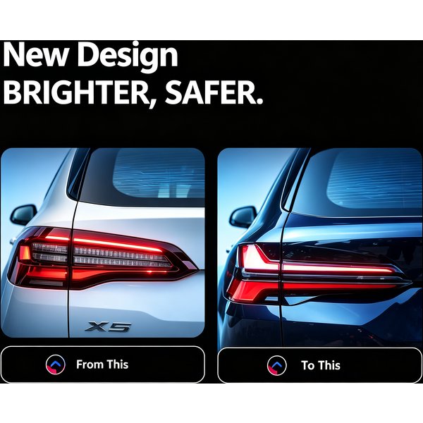 Plug & Play Original Upgrade LED-Rückleuchten für BMW X5 G05 2019-2023 Dynamische Animationsleuchten-Baugruppe Auto-Rücklicht-Ersatzteile Zubehör