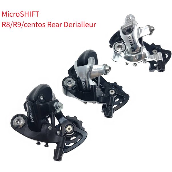 MicroSHIFT Fahrrad-Schaltwerk R8/9/10-Gang Centos Rennrad SS Kurzkäfig GS Mittelkäfig Fahrradzubehör Teile