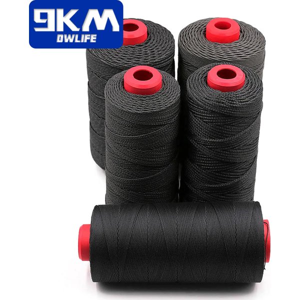 Cordon en Kevlar tressé noir 50-1500lb, ligne d'assistance à la coupe, corde de cerf-volant en plein air, Camping randonnée, corde en Kevlar 0.5 ~ 3.5mm