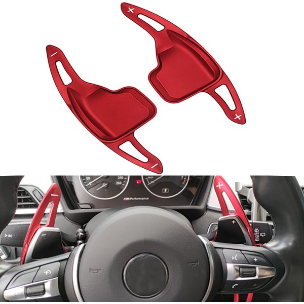Paddle Shifter For BMW F30 F31 F32 F10 F20 F15 F16 X1 X3 X4 X5 X6 1 2 3 4 5 6 7 Series Steering Wheel Extension 2pcs