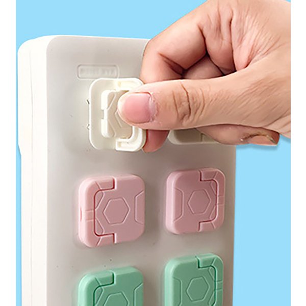 Couvercle de Protection Anti-choc électrique pour bébé, trous de prise à deux broches, prise de commutateur pour enfant, prise de sécurité électrique, bouclier de Protection