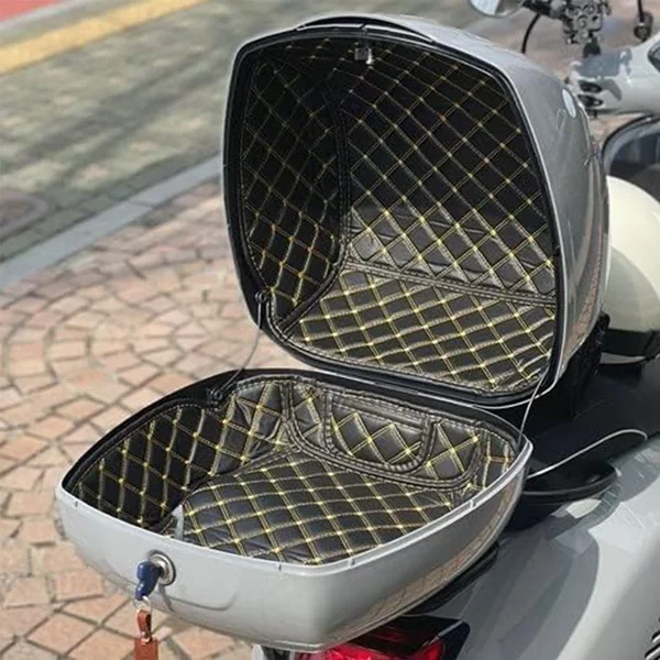 Für Vespa GTS 300 GTS 300 Motorrad Hinten Schwanz Box Liner Pad Lagerung Box Schutz (Ober + Unten)