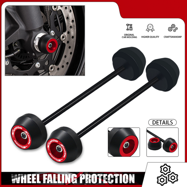 Patin coulissant de roue de fourche d'essieu avant et arrière de moto, pour S1000R 2013 – 2025 S1000RR 2009-2025, protection contre les chutes de roues s1000rr