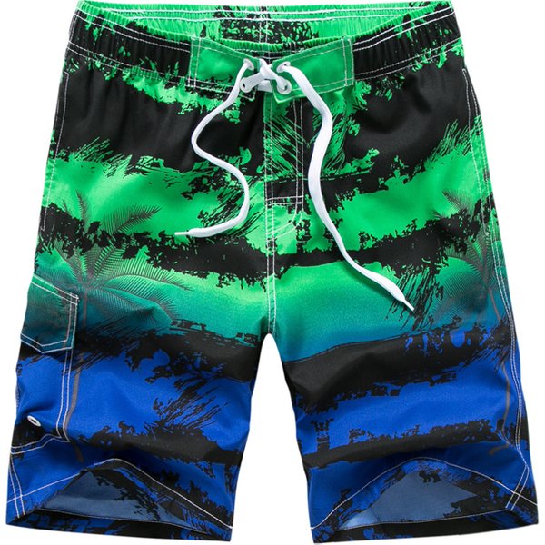 Short de plage d'été pour hommes, impression décontractée, adt Hawaii, séchage rapide, bermuda, pantalon court de planche de surf