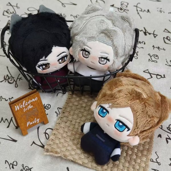 10cm Resident Evil Leon Grace Plüschpuppe, Spielfigur Ada Kennedy Cosplay Baumwollpuppe, Niedliches Stofftier-Anhänger, Fangeschenk