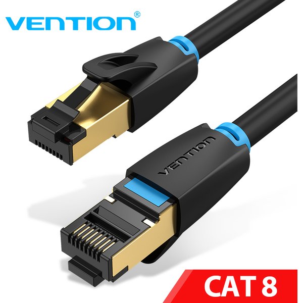 Vention cat8 ethernet kabel sstp 40gbps super speed cat 8/7 rj45 netzwerk lan patch kabel für router modem pc rj 45 ethernet kabel