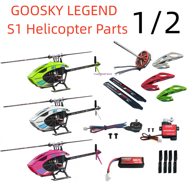 GOOSKY LEGEND S1 3D RC Hubschrauber Ersatzteile 1/2