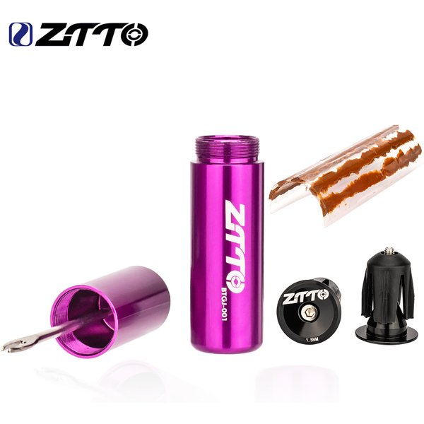 ZTTO Bicycle Tubeless Tire Repair Kit Bicycle Tyre Repair Tool Puncture Sealant Rubber Stripe MTB Bike Maintenance Mini Tool