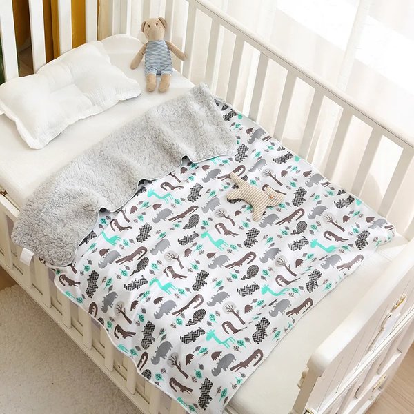 Baby Fleece Decken Kinder Bettwäsche weichen Plüsch Home Decke Wickel Wickel weich wasch bar für alle Jahreszeiten