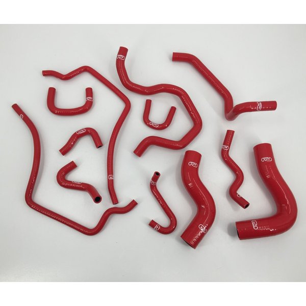 Fit SUBARU Impreza GC8 EJ20 STi WRX GT Vers 3~6 96-00 Silicone Radiator Hose Kit