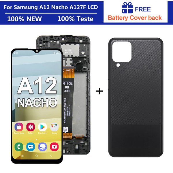 6.5 ''Hohe Qualität Für Samsung A12 Nacho LCD A127F A127M A127U LCD Display Touchscreen Digitizer Montage Für Samsung A127 LCD