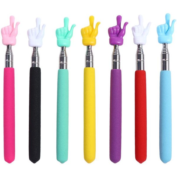 Finger Lesen Guide Vorschule Lehrmittel Einziehbare Sticks Pädagogisches Lernen Spielzeug Für Kinder Klasse Whiteboard Pointer