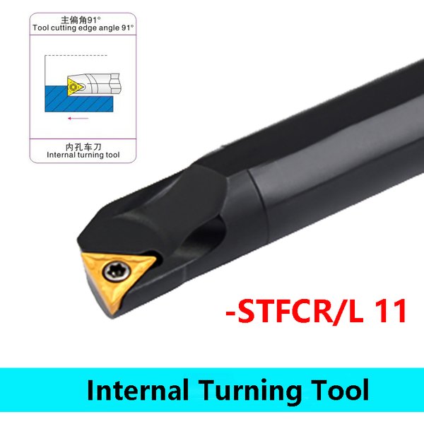 LIHAOPING outil de tournage interne S12M S16Q S18Q S20R S25S STFCR11 STFCL11 coupe-tour à métal barre d'alésage coupe STFCR TCMT insert