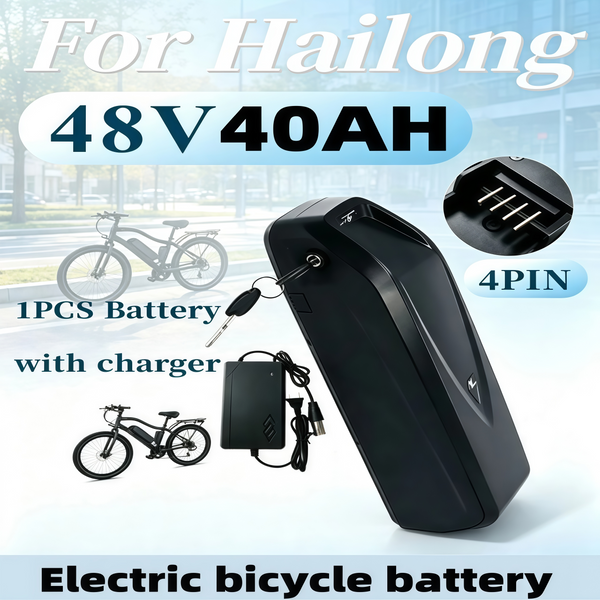LIDIKALA 48V 40Ah Hailong Max Bateria do roweru elektrycznego montowana na dolnej rurze 40A Smart BMS 18650 Ogniwo litowo-jonowe do rowerów elektrycznych i hulajnóg o mocy 500W 750W 1000W 1500W 2000W