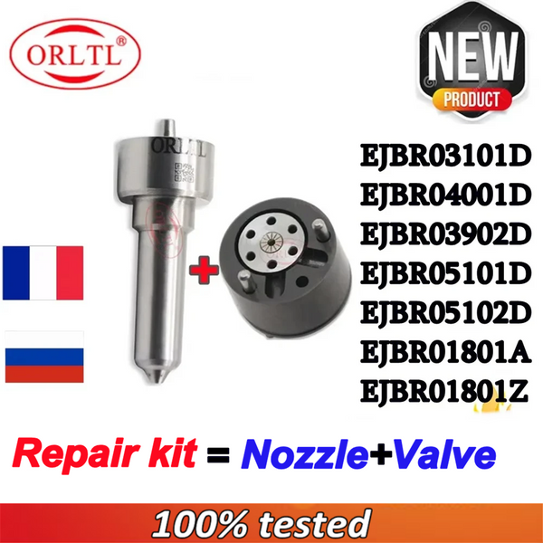 Kits de réparation de buses et de soupapes ORLTL pour injecteurs EJBR03101D EJBR04001D EJBR03902D EJBR05101D EJBR05102D EJBR01801A EJBR01801Z