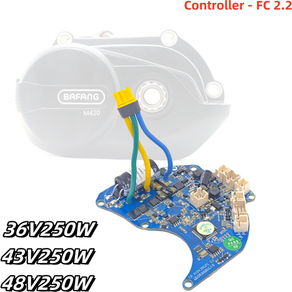 Nécessite BESST pour le réglage du contrôleur de moteur central Bafang M420 G332, protocole CAN, 36V 43V 48V 250W, pièce de rechange pour vélo électrique.