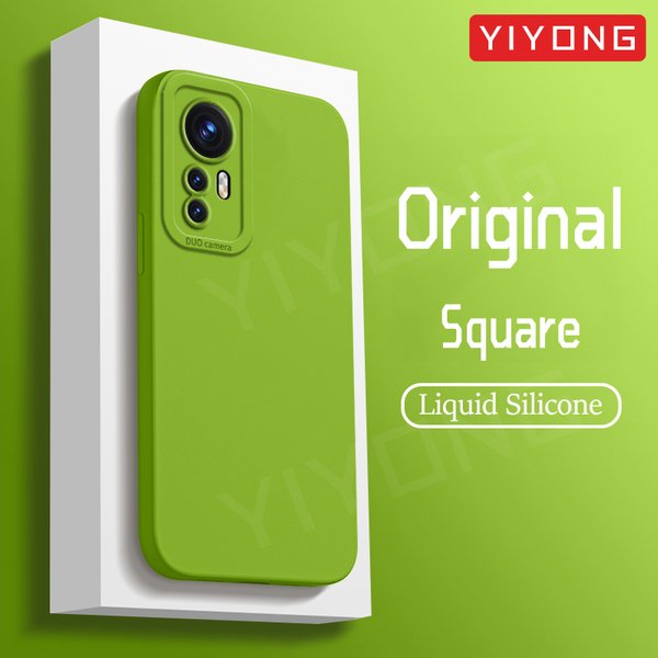 Mi12 étui YIYONG couverture souple en Silicone liquide pour Xiaomi 12 12X 12T 14 15 Mi 11 13 13T Pro Xiomi Mi11 Lite Mi12X Mi12T Mi13 étuis