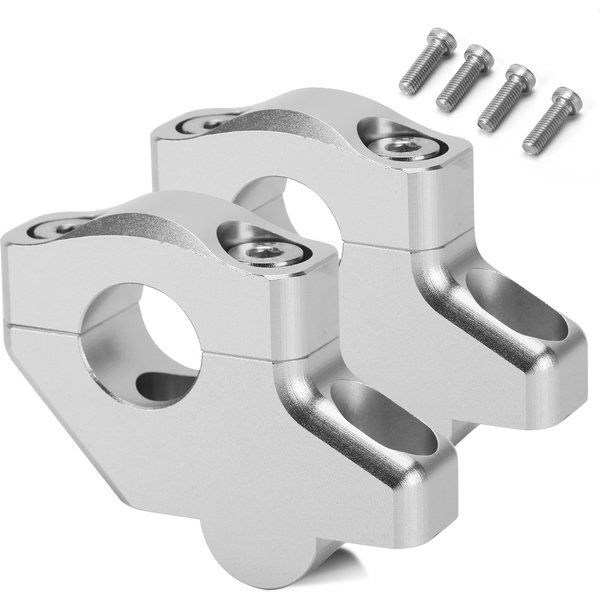 Neues Motorrad 1 "25,4mm versetzte Lenker halterung Klemmen Riser für Honda Shadow
