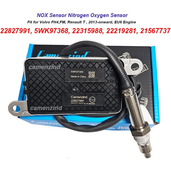 Vollständig Getesteter 22827991 5WK97368 22315988 22219281 21567737 NOx-Sensor Stickstoff-Sauerstoff-Sensor 5WK9 7368 A2C93782700-02 Hochwertig Passend für Volvo FH4, FM Renault T ab 2013 EU6 Motor