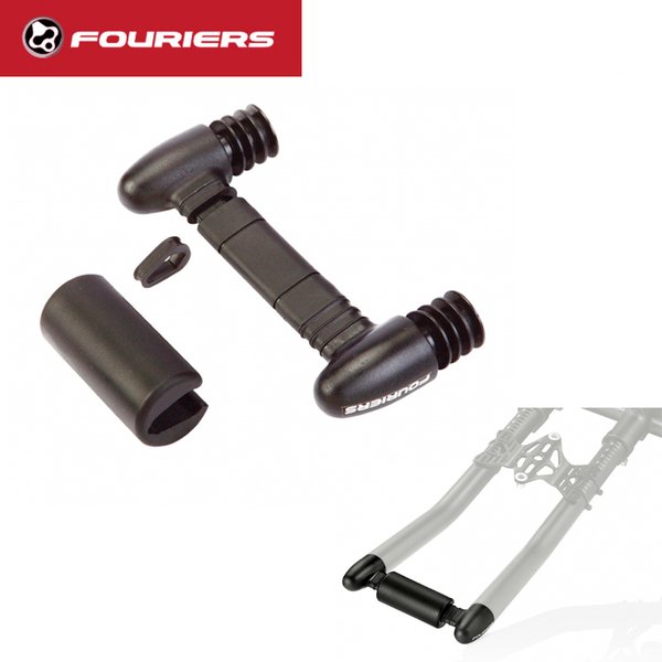 Fouriers HB-TR002 Fahrrad tt Lenker End brücke Nylon Triathlon Zeit Trail Bar Rest Fahrrad teile Breite bis maximal 105mm