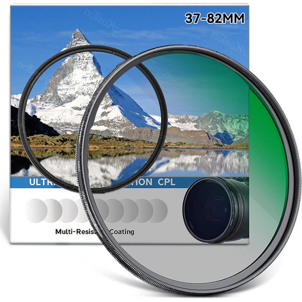 CPL-Filter, ultraschlanke Optik, mehrfach beschichteter Zirkularpolarisator, Kameraobjektivfilter, 37 mm, 49 mm, 52 mm, 58 mm, 67 mm, 72 mm, 77 mm, 82 mm