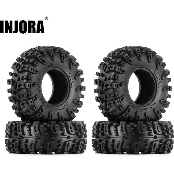 INJORA Swamp Claw 70*27mm S5 Mud Terrain 1,3" Radreifen für 1/18 1/24 RC Crawler Car (T1319)