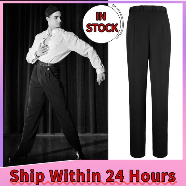 Nationalen Standard Ballroom Dance Hosen Männer Latin Dance Hosen Erwachsene Samba Moderne Tanzen Hosen Bühne Leistung Tragen SL9729