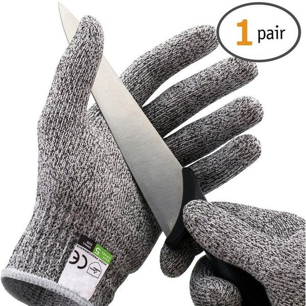 Gant de protection de sécurité anti-couteau avec doublure HPPE gants de travail de sécurité résistants aux coupures