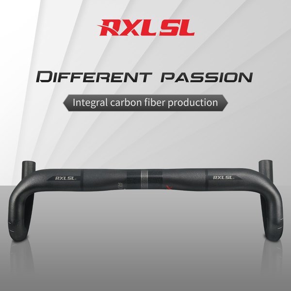 RXL SL 31.8mm barre de chute en carbone guidon de vélo de route 380/400/420/440mm UD mat routage externe barres de poignée de vélo de course