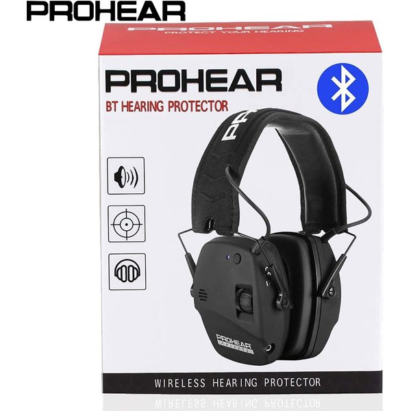 Prohear Kopfhörer Bluetooth elektronische Aufnahme Gehörschutz Ohren schützer Geräusch reduzierung Schall verstärkung Gehörschutz