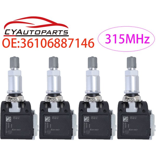 Capteur TPMS de pression des pneus de voiture, pour BMW série 3 4 5 6 7 8 M2 M3 M4 M8 X3 X4 X5 X6 X7 iX3 36106887146 315MHz, accessoires de voiture, nouvelle collection