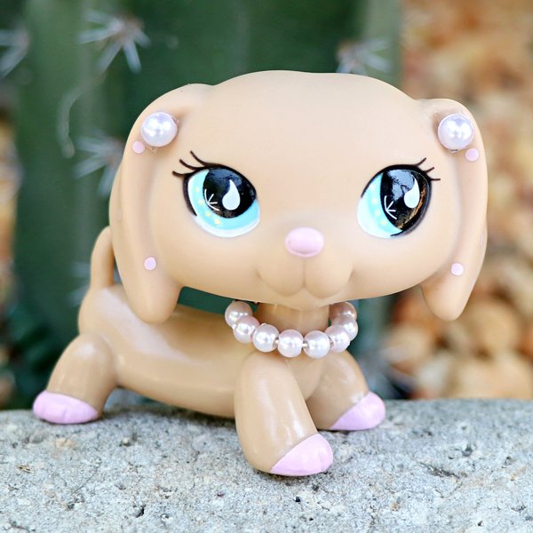 Pet Shop Jamnik 909 Popularna figurka z najmniejszymi akcesoriami dla dzieci Śliczny prezent