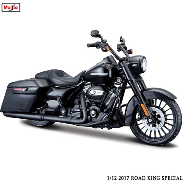 Maisto 1:12 various styles Harley Davidson 2017 Road King Special Classic Static Die Cast Motorcycle Model Collectible Toy Gift