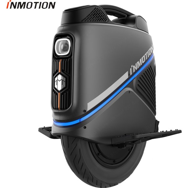 EU-Lager Inmotion V9 84V 750Wh 1000W Motor 60mm Federung LED-Licht Blinklicht Neuestes Inmotion V9 Elektrisches Einrad
