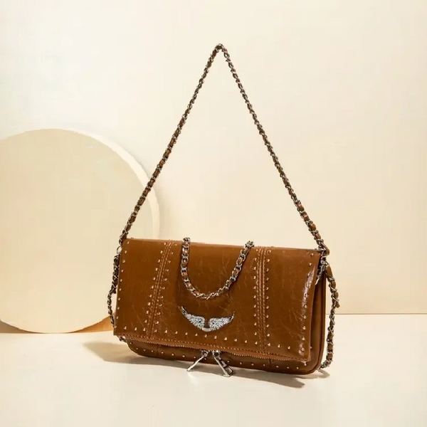 2026 Pendler-Umhängetasche Wickeltasche Damen Luxus-Ledertasche Vintage Minimalistisches Designer-Modell Große Kapazität Elegant Langlebig