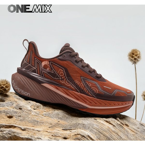 ONEMIX – chaussures de course légères pour hommes et femmes, chaussures de marche sportives résistantes aux chocs, avec amorti stable, pour l'extérieur, automne