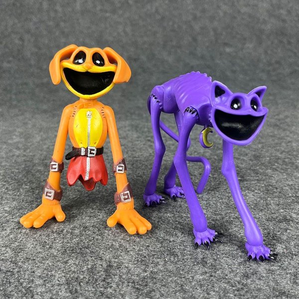 Poppy Playtime Seria Smiling Critters Catnap Terror Monster Cat Figurka Kolekcjonerska Model PVC Zabawka Ozdoba Prezent