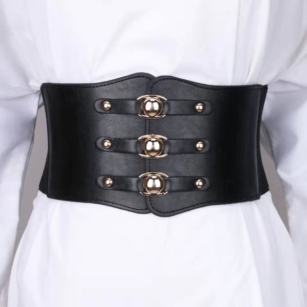 11 cm Elastische Breite Korsett Gürtel Für Frauen Taille Plus Größe Gürtel Weibliche Kleid Bund Große Stretch Cummerbunds Kleidung Zubehör
