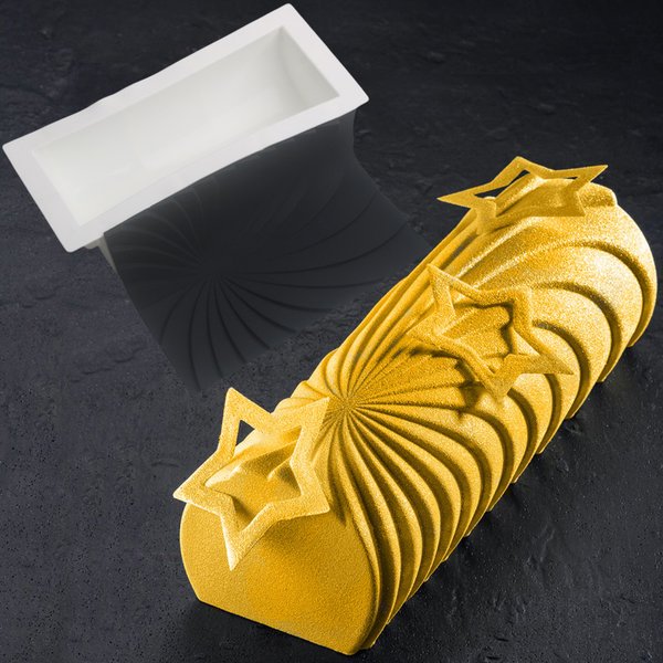 SHENHONG – coussin en Mousse à Texture spirale, ensemble d'ustensiles de cuisson, moules à gâteaux en Silicone, décoration de bordure de Dessert, tapis en dentelle, outils de cuisson de cuisine