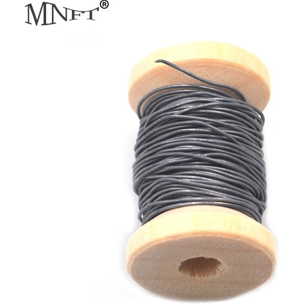 MNFT 2Pcs Dia 0.5 mm/1.0mm Soft Lead Wire Spool for Fly Tying Fishing Material for Weight Line
