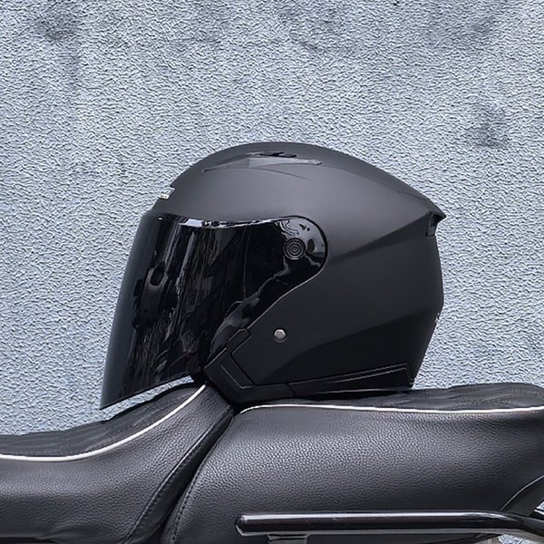 Casque de moto homme femme quatre saisons capacete para motocicleta cascos para moto Double lentille course demi casques