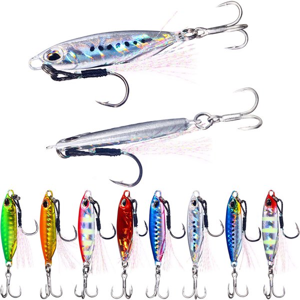 HENGJIA métal gabarit filature mer leurre de pêche 16g 32g gabarit lent rivage coulée gabarits leurre truite thon poisson appât artificiel attirail