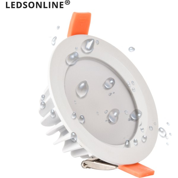 Qualité Étanche IP65 LED Downlight AC85-220V 7W 9W 12W 15W LED Lampe Encastré LED Spot Lumière Pour HOkitchen