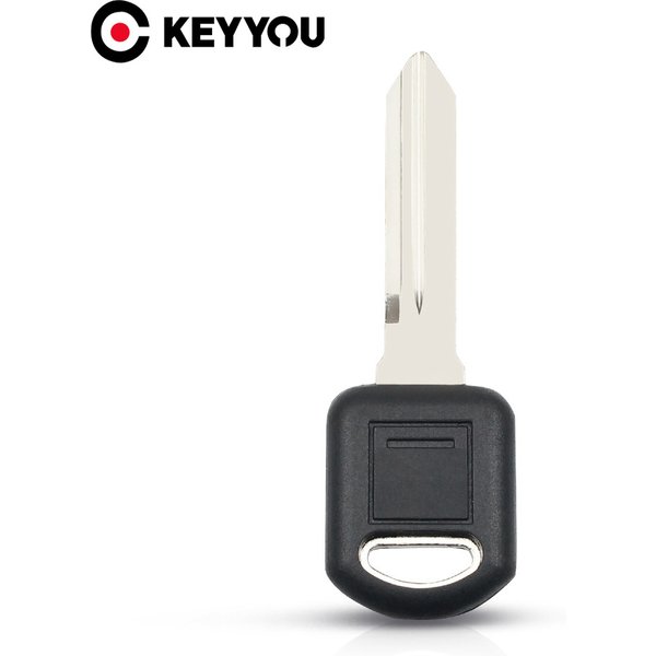 KEYYOU 10PCS For Buick Transponder PK3 Key Ignition Uncut Blade Chip Key For GM For Chevy For Buick Mini Van