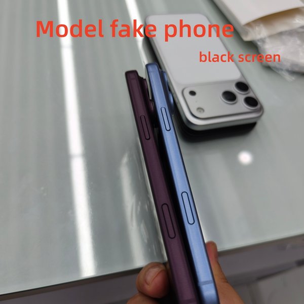 NOUVEAU Maquette de téléphone factice pour iPhone 17 18 Pro et 17 18 Pro Max, Réplique non fonctionnelle, sans logo, pour présentation, jouet de simulation