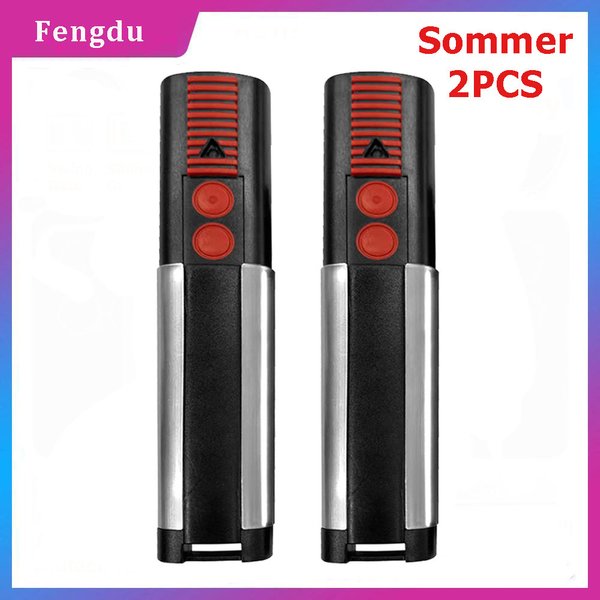 Universal Gate Remote Control 2PCS For SOMMER 4020 4025 4026 TX03-868-4 868MHZ Garage Door Opener