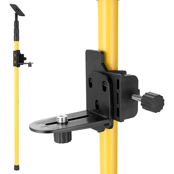 Teleskops tange für Leitungs richt maschine Aluminium legierung verstellbarer Hub Verlängerung halterung für 3/8 ''und 5/8'' Lasern iveau