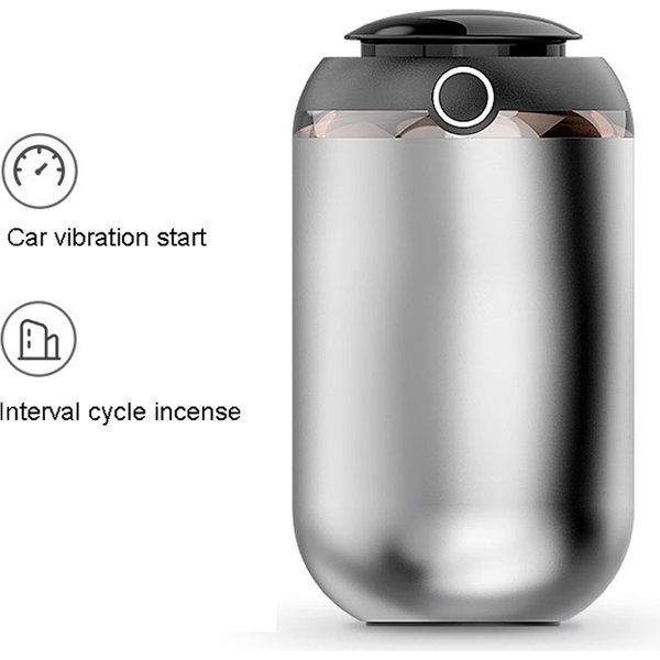 Car Air Freshener AI Smart Aroma Diffuser Essential Oil Room Fragrance USB Charging Smell Distributor Aromatherapy Machine